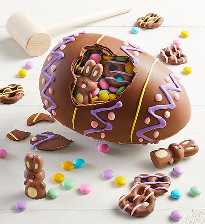 Belgian Chocolate Breakable Easter Egg